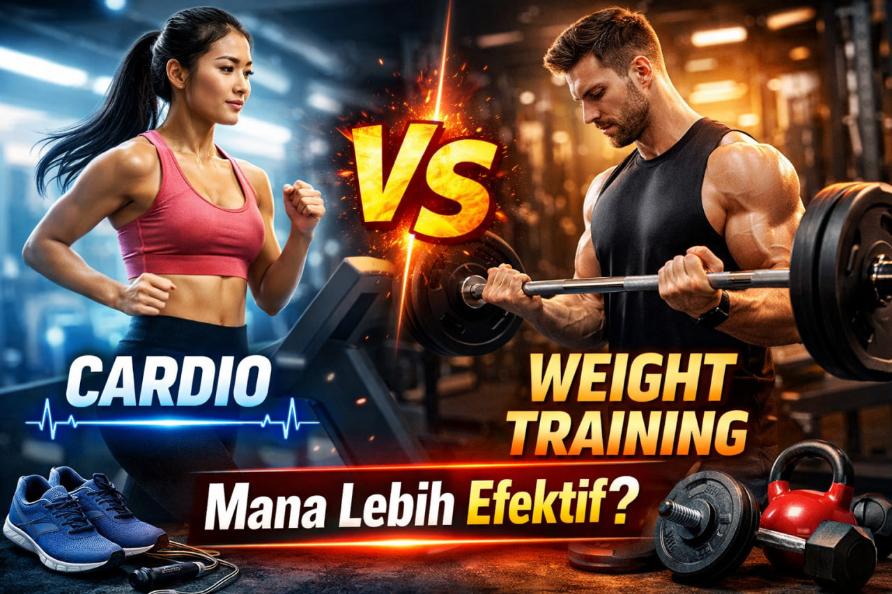 Cardio vs Weight Training: Mana Lebih Efektif untuk Kesehatan dan Penurunan Berat Badan?