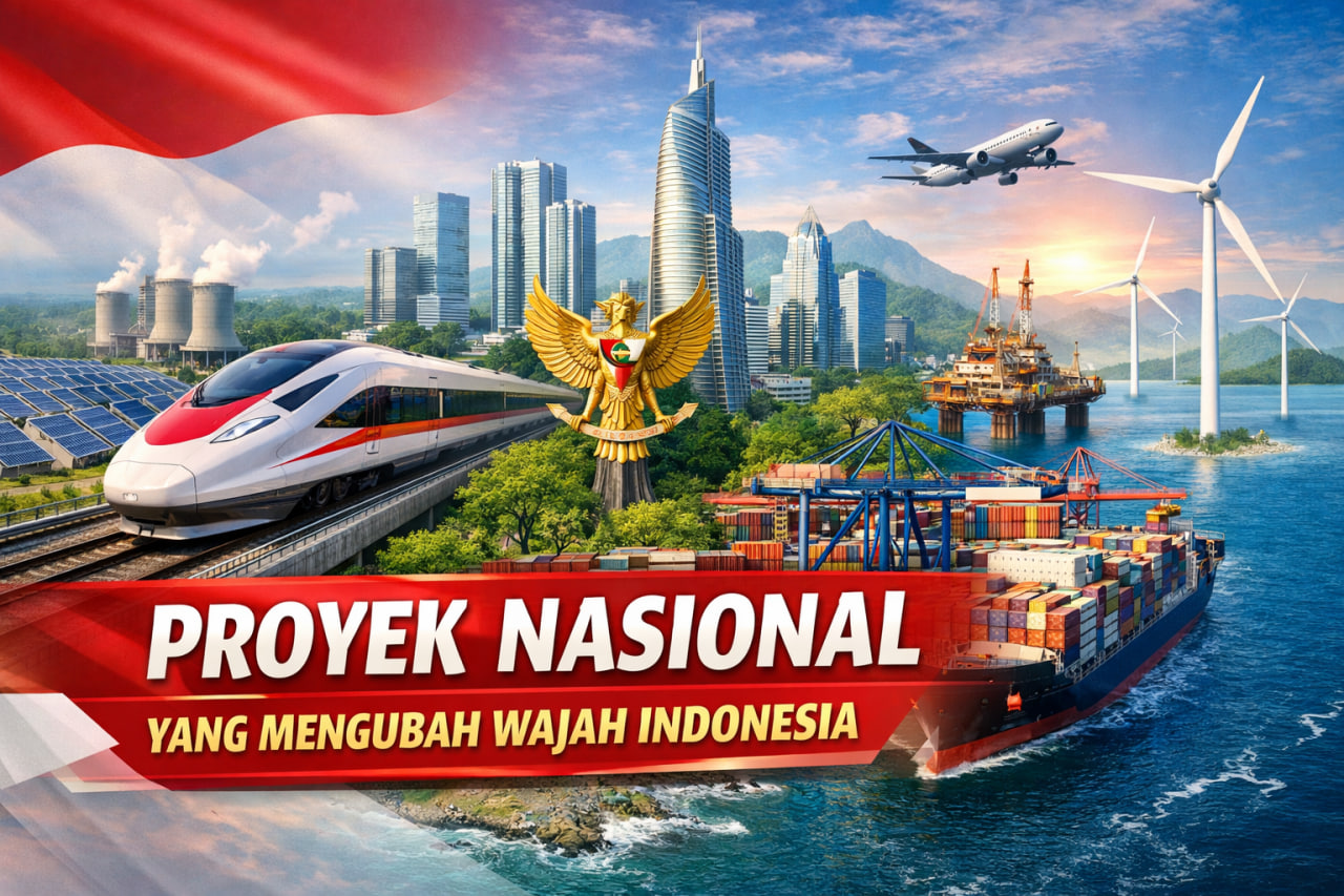 Proyek Nasional yang Mengubah Wajah Indonesia: Transformasi Infrastruktur dan Ekonomi di Era Modern