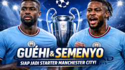 Guéhi dan Semenyo Siap Jadi Starter Champions League untuk Manchester City