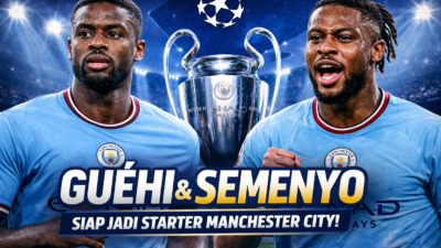 Guéhi dan Semenyo Siap Jadi Starter Champions League untuk Manchester City