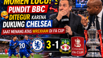 Momen Lucu: Pundit BBC Ditegur karena Dukung Chelsea saat Menang atas Wrexham di FA Cup Momen Lucu: Pundit BBC Ditegur karena Dukung Chelsea saat Menang atas Wrexham di FA Cup