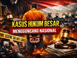 Kasus Hukum Besar yang Mengguncang Nasional: Dampak, Fakta, dan Respons Publik