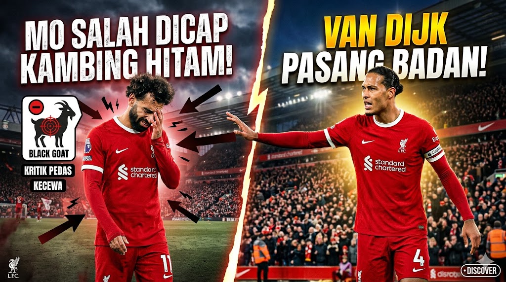 Mo Salah Dicap Kambing Hitam, Van Dijk Pasang Badan Bela Rekannya