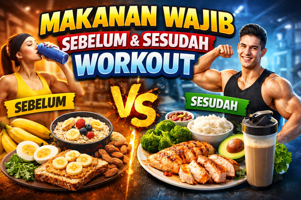 Peran Makanan Wajib Sebelum dan Sesudah Workout untuk Hasil Maksimal