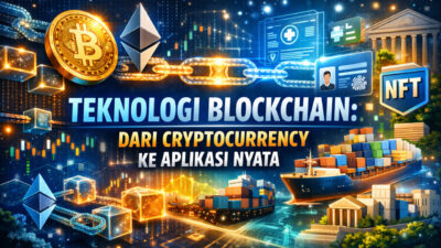 Teknologi Blockchain: Dari Cryptocurrency ke Aplikasi Nyata Teknologi Blockchain: Dari Cryptocurrency ke Aplikasi Nyata