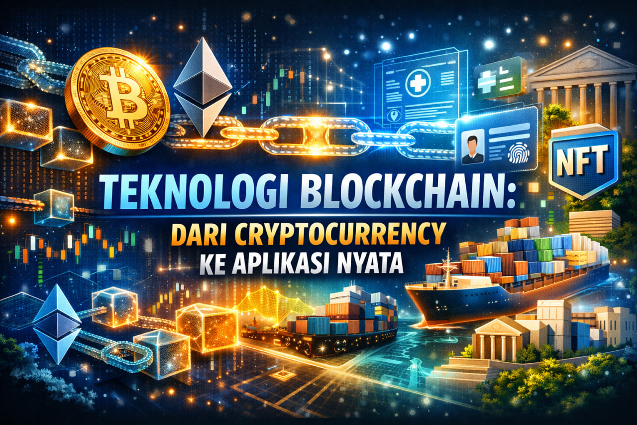 Teknologi Blockchain: Dari Cryptocurrency ke Aplikasi Nyata