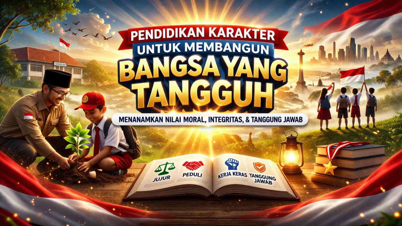 Pendidikan Karakter untuk Membangun Bangsa yang Tangguh di Era Modern