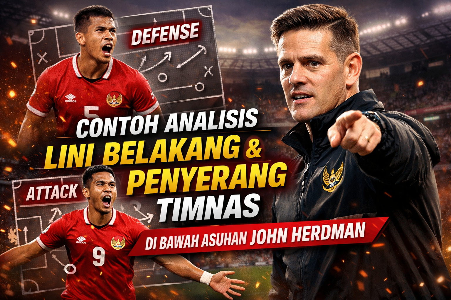 Analisis Lini Belakang dan Penyerang Timnas di Bawah Asuhan John Herdman