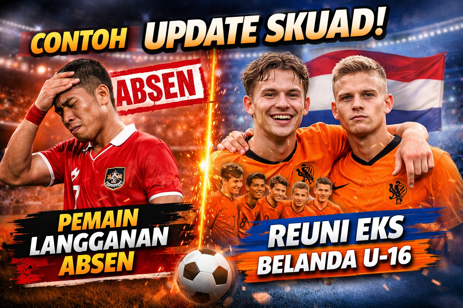Update Skuad: Pemain Langganan Absen dan Reuni Eks Belanda U-16 di Timnas Indonesia
