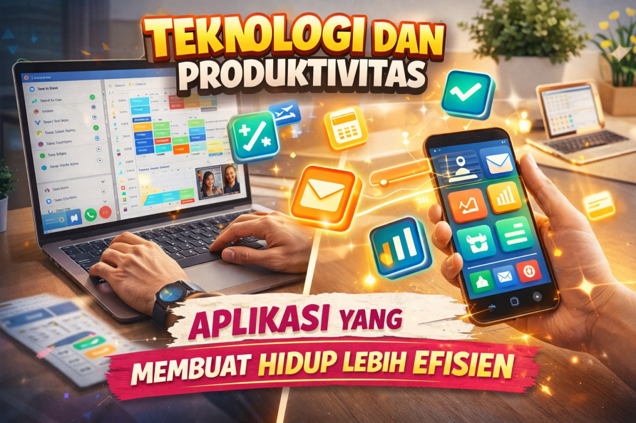 Teknologi dan Produktivitas: Aplikasi yang Membuat Hidup Lebih Efisien