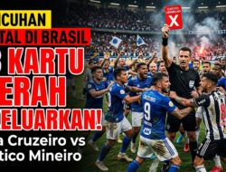 Kericuhan Brutal di Brasil: 23 Kartu Merah Dikeluarkan dalam Laga Cruzeiro vs Atletico Mineiro