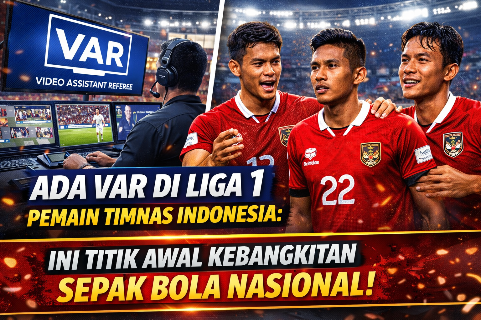 Ada VAR di Liga 1, Pemain Timnas Indonesia: Ini Titik Awal Kebangkitan Sepak Bola Nasional!