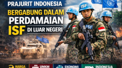 Prajurit Indonesia Bergabung dalam ISF untuk Misi Perdamaian Dunia