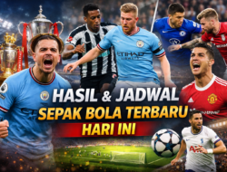 Hasil dan Jadwal Pertandingan Sepak Bola Terbaru Hari Ini: Duel Seru di Liga Top Dunia