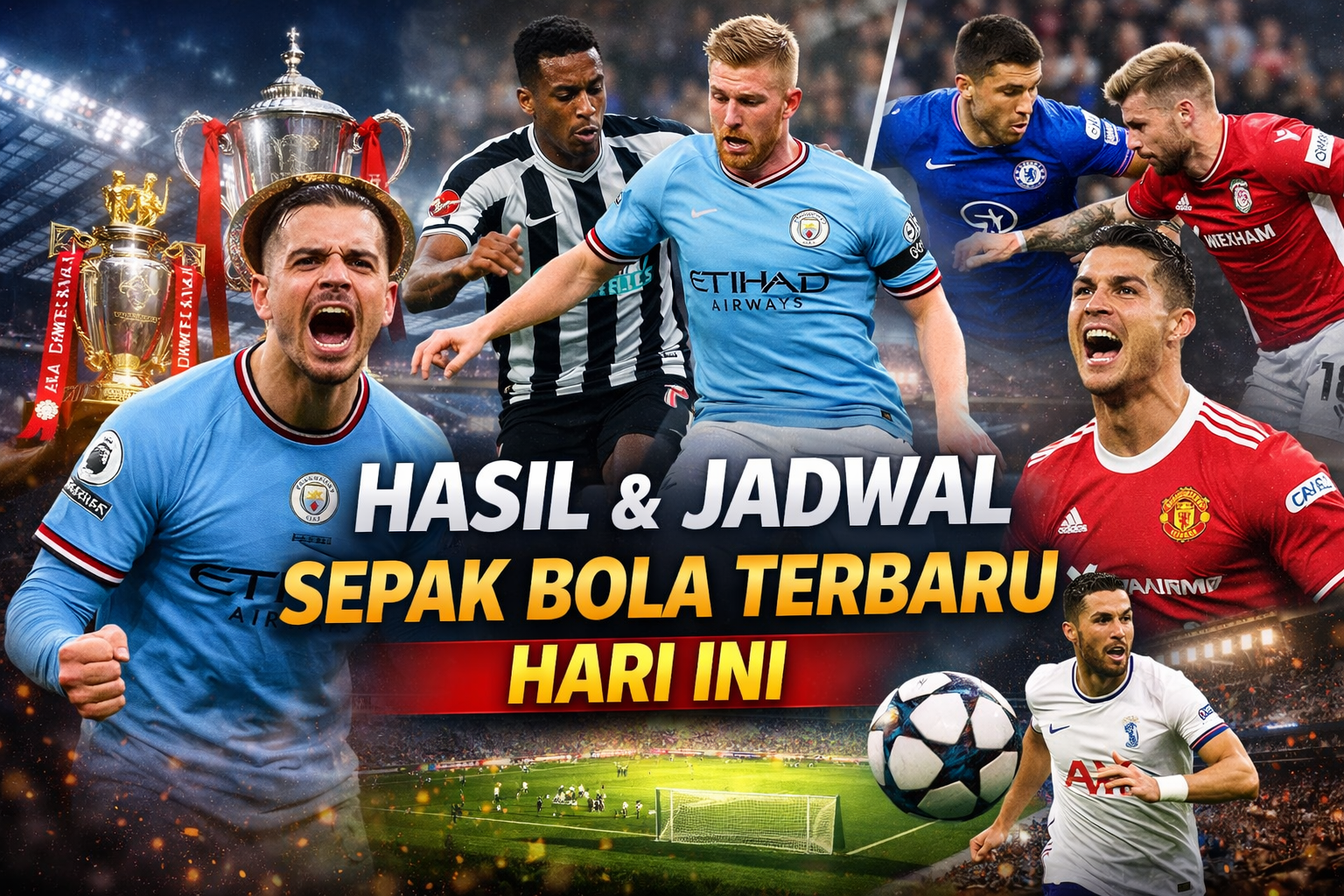 Hasil dan Jadwal Pertandingan Sepak Bola Terbaru Hari Ini: Duel Seru di Liga Top Dunia