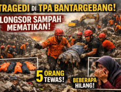 Reruntuhan Sampah di TPA Bantargebang Dekat Jakarta Menewaskan Sedikitnya 5 Orang dan Beberapa Lainnya Hilang Akibat Longsor Besar
