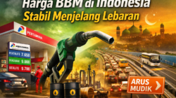 Harga BBM di Indonesia Stabil Menjelang Lebaran, Pemerintah Pastikan Stok Aman