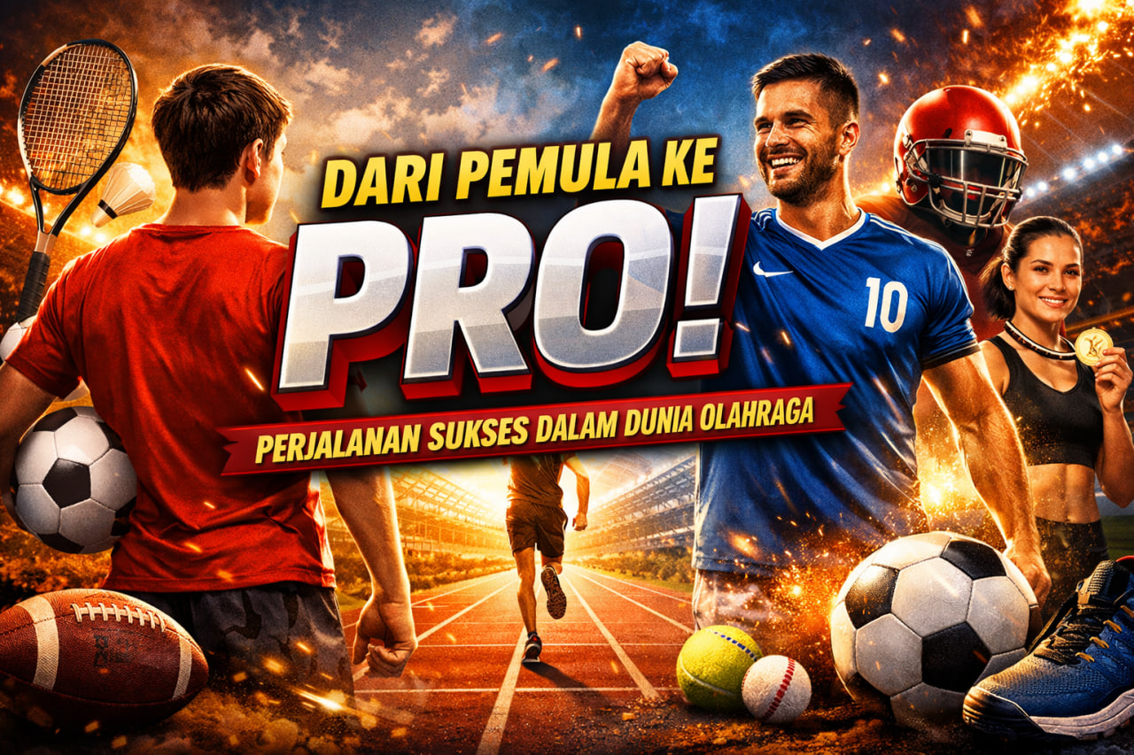 Dari Pemula ke Pro: Perjalanan Sukses dalam Dunia Olahraga