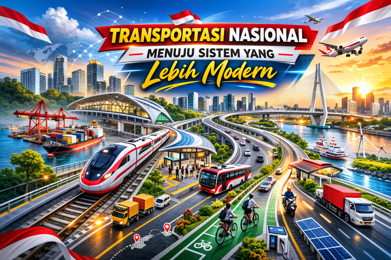Transportasi Nasional Menuju Sistem yang Lebih Modern: Inovasi, Infrastruktur, dan Tantangan Masa Depan