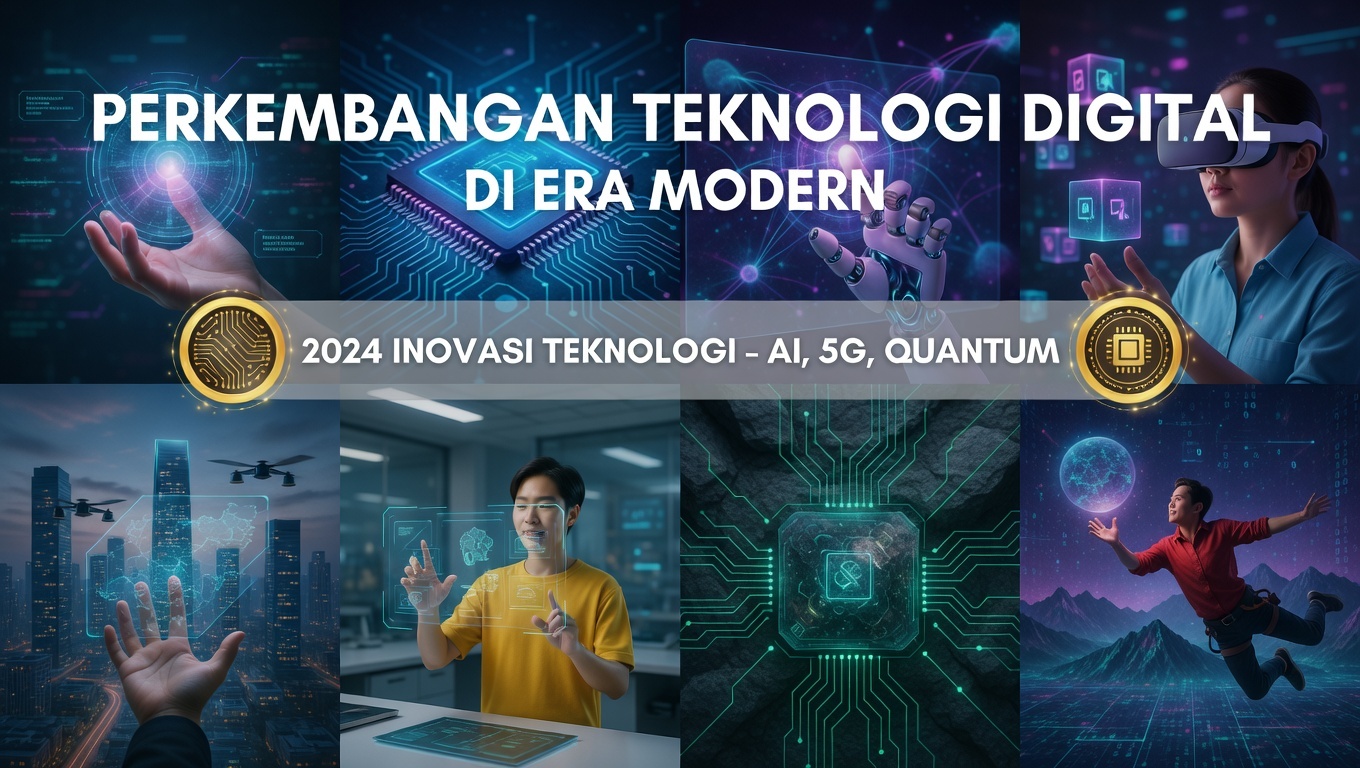 Transformasi Teknologi Digital: Bagaimana Inovasi Mengubah Cara Manusia Hidup dan Bekerja