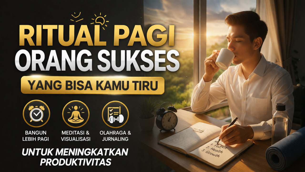 Ritual Pagi Orang Sukses yang Bisa Kamu Tiru untuk Meningkatkan Produktivitas