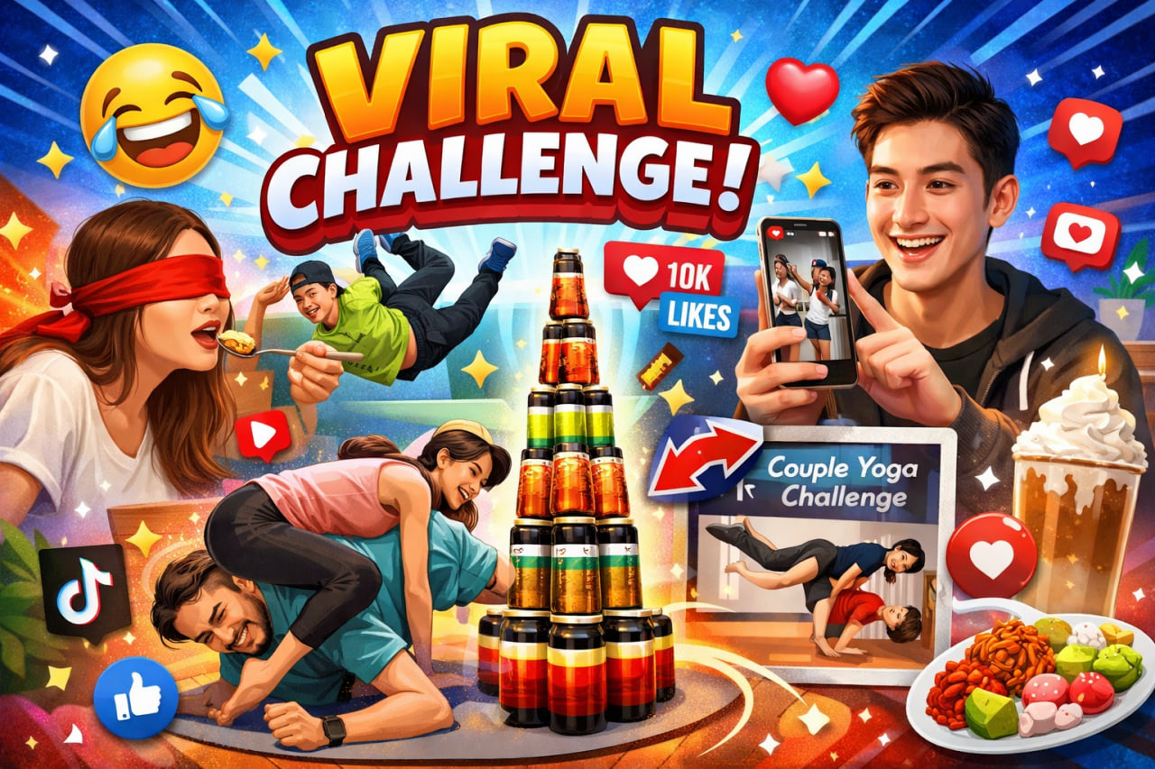 Viral Challenge: Tren Media Sosial yang Bisa Kamu Coba di Rumah