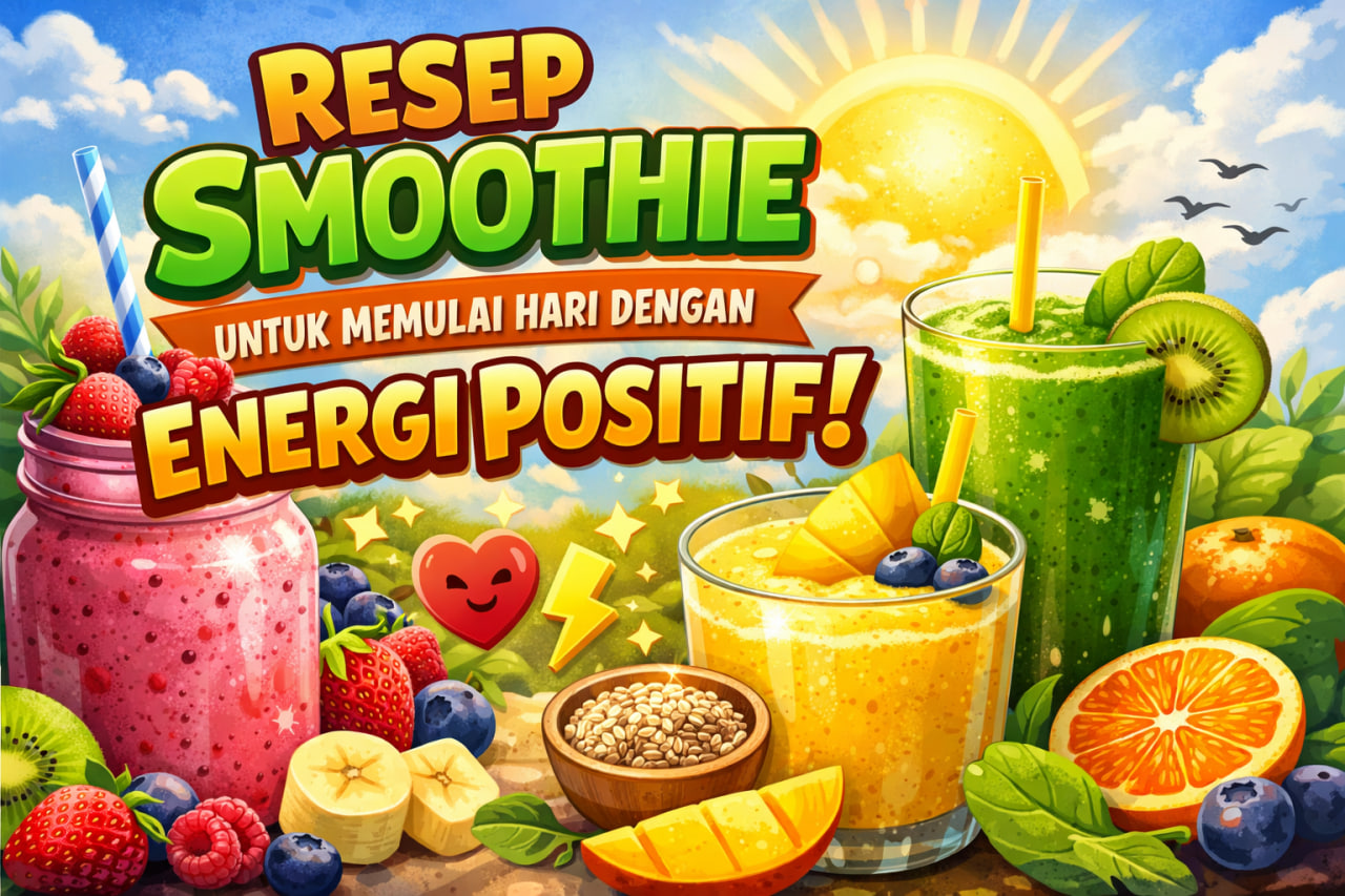 Resep Smoothie untuk Memulai Hari dengan Energi Positif