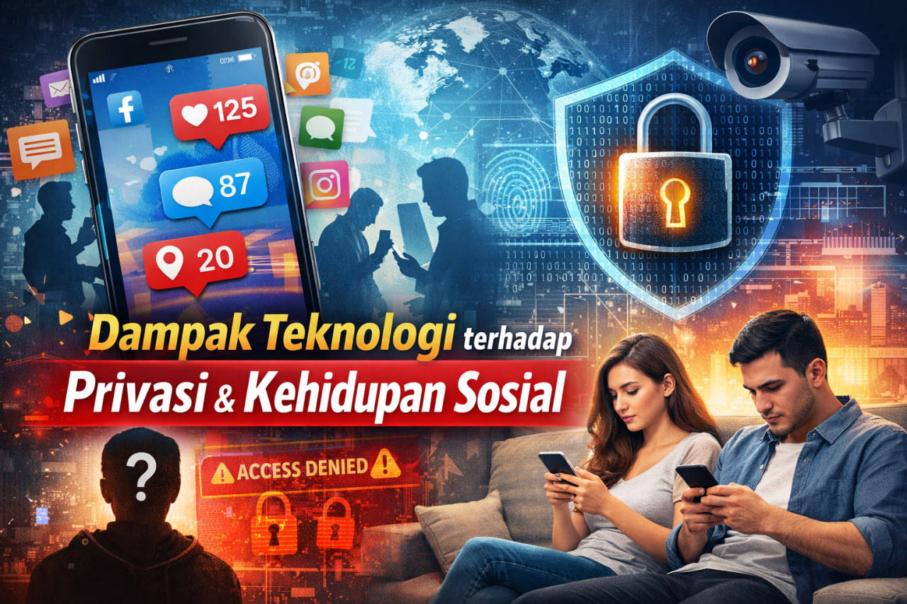 Dampak Teknologi terhadap Privasi dan Kehidupan Sosial: Tantangan di Era Digital