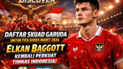 Daftar Skuad Garuda untuk FIFA Series Maret 2026: Elkan Baggott Kembali Perkuat Timnas Indonesia