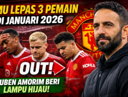 MU Lepas 3 Pemain di Januari 2026, Ruben Amorim Beri Lampu Hijau
