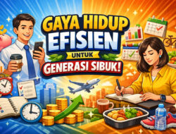 Gaya Hidup Efisien untuk Generasi Sibuk: Cara Cerdas Mengatur Waktu dan Energi