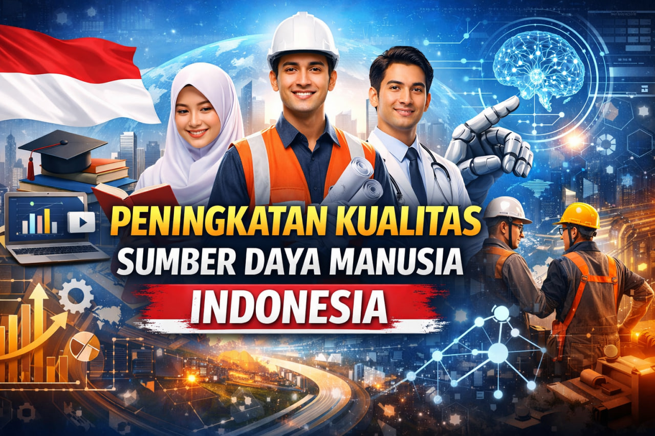 Peningkatan Kualitas Sumber Daya Manusia Indonesia Jadi Kunci Daya Saing Global