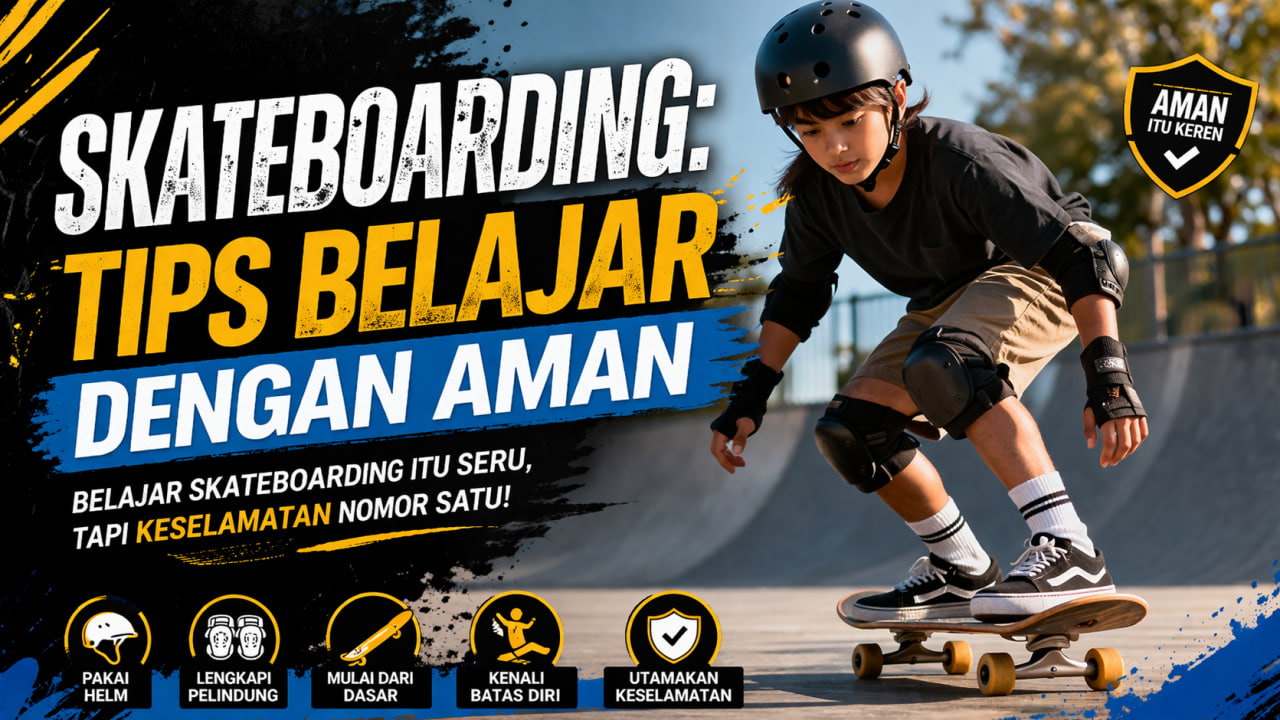 Skateboarding: Tips Belajar dengan Aman untuk Pemula