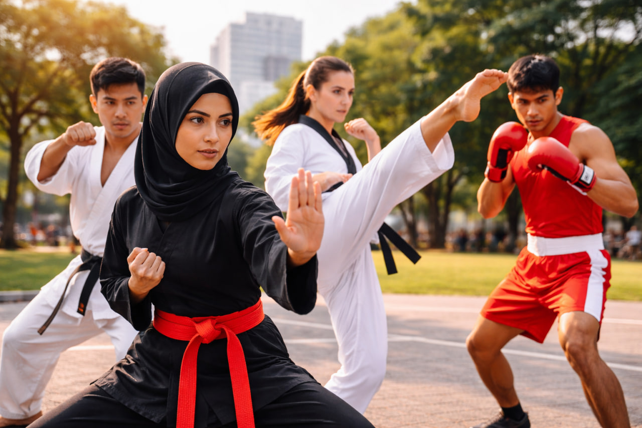 Bela Diri sebagai Olahraga dan Pertahanan Diri