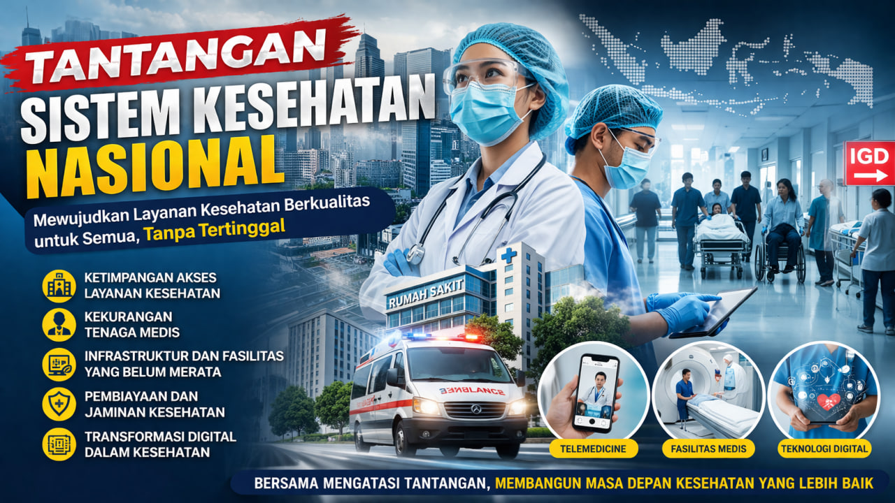 Tantangan Sistem Kesehatan Nasional: Antara Keterbatasan Infrastruktur dan Kebutuhan Layanan Berkualitas