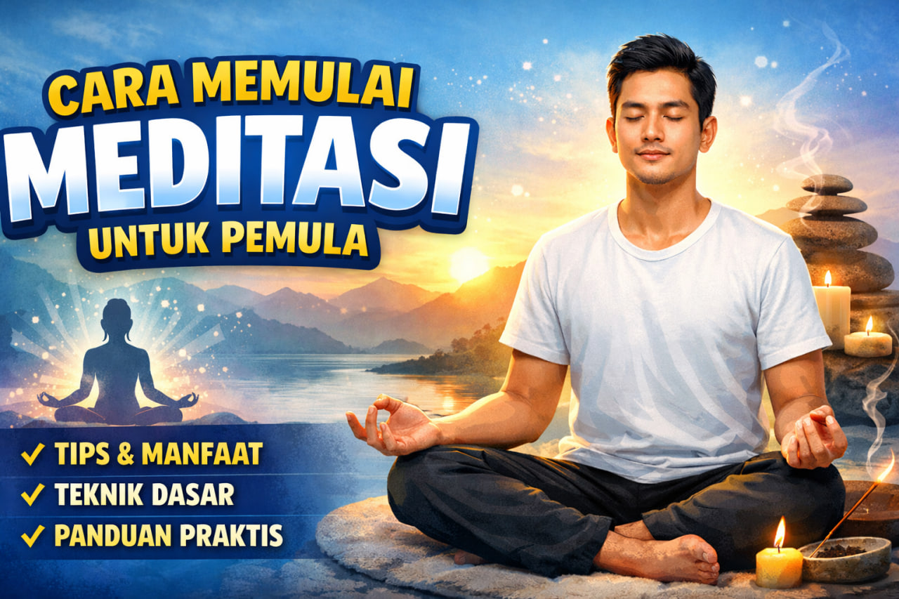 Cara Memulai Meditasi untuk Pemula: Panduan Lengkap Agar Lebih Tenang dan Fokus
