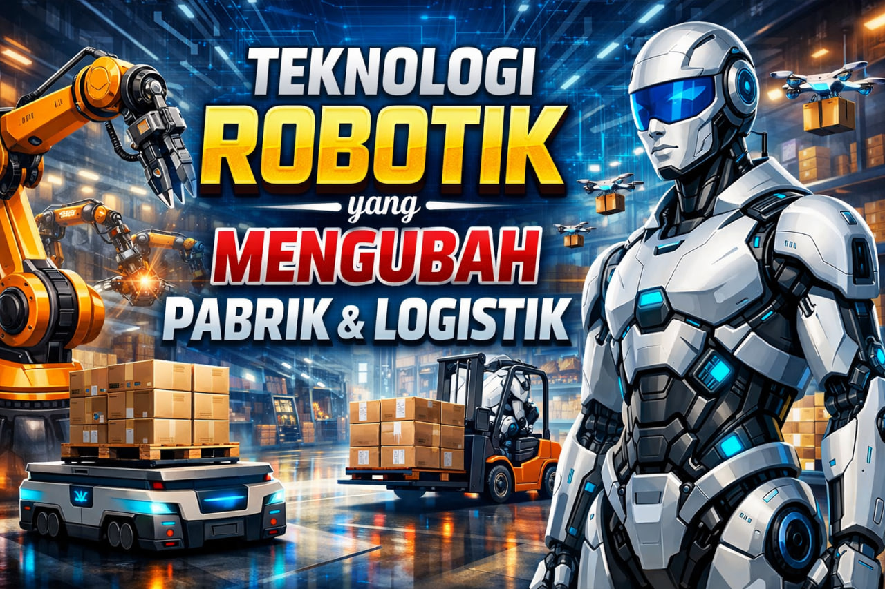 Teknologi Robotik Mengubah Pabrik dan Logistik: Efisiensi dan Produktivitas Meningkat Pesat
