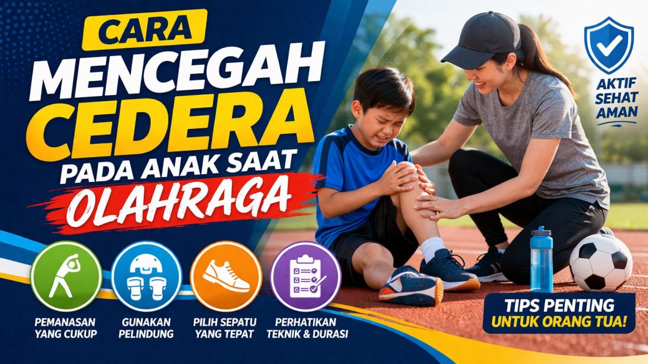 Cara Mencegah Cedera pada Anak saat Olahraga: Panduan untuk Orang Tua dan Pelatih