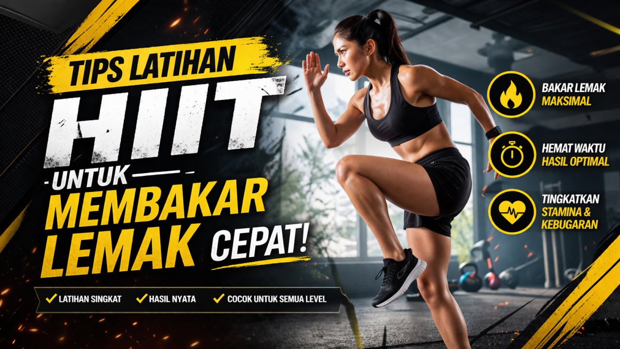 Tips Latihan HIIT untuk Membakar Lemak Cepat
