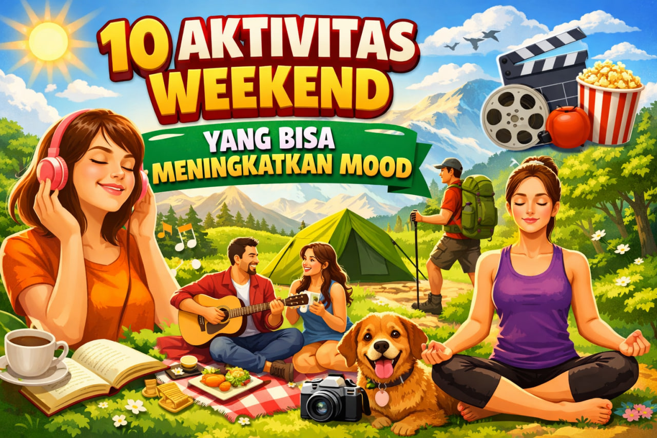 10 Aktivitas Weekend yang Bisa Meningkatkan Mood