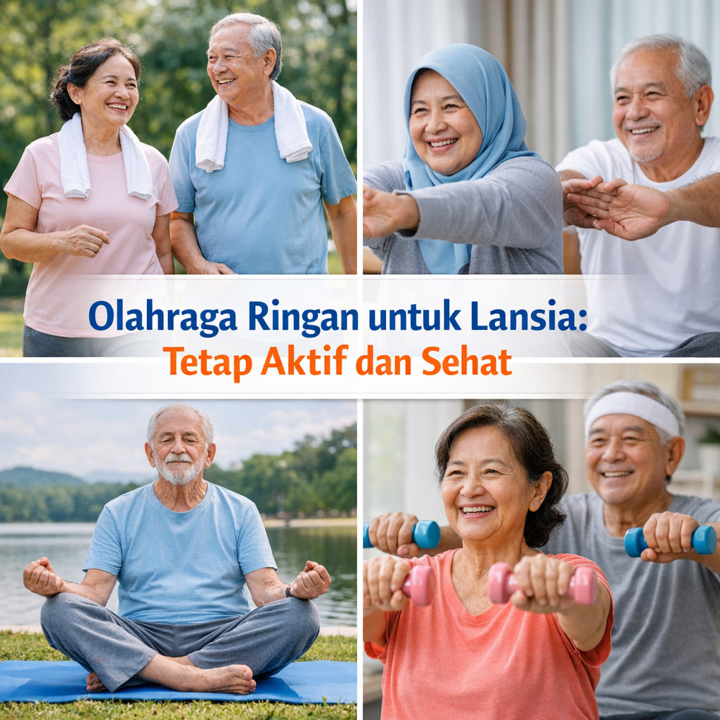 Olahraga Ringan untuk Lansia: Tetap Aktif dan Sehat