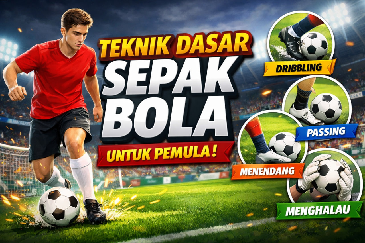 Teknik Dasar Sepak Bola untuk Pemula: Panduan Lengkap Agar Cepat Mahir di Lapangan